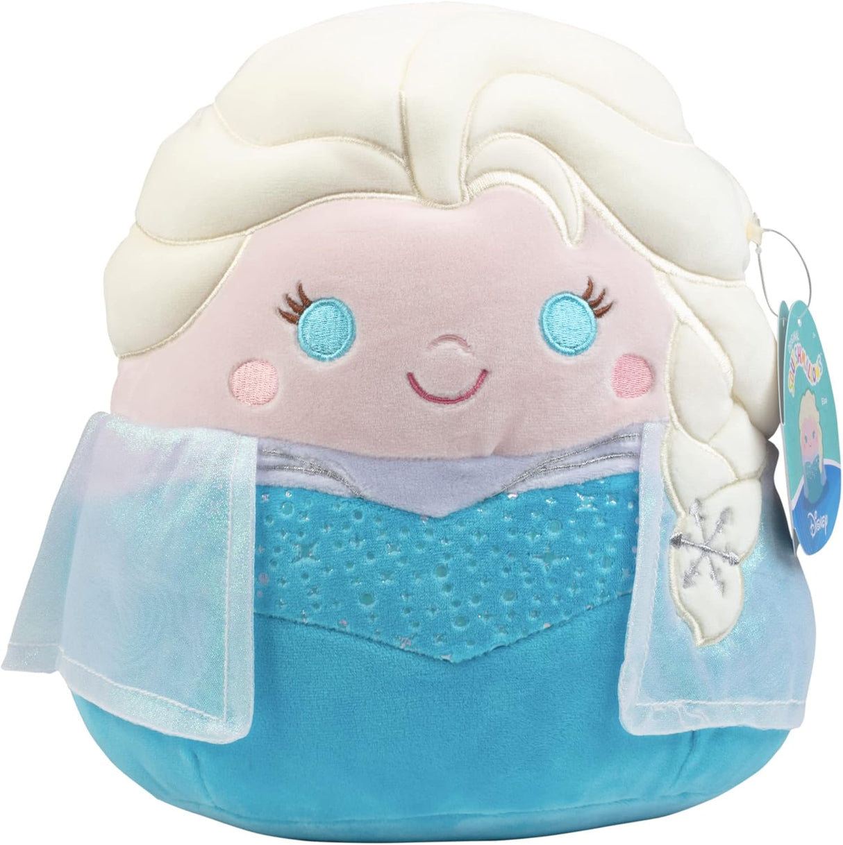 Peluches Squishmallows Disney Elsa de 10 pulgadas