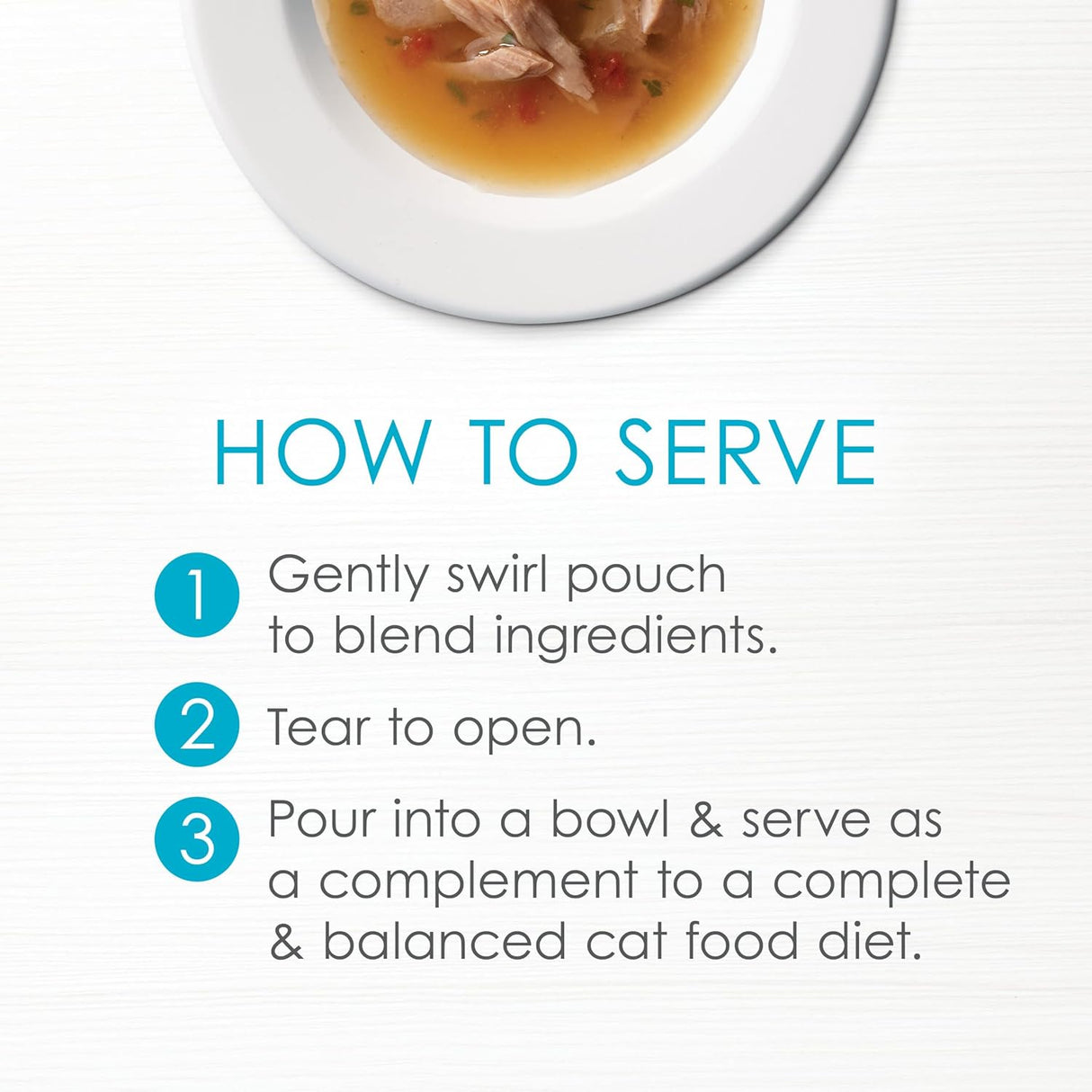 Alimento para gatos de caldos gourmet 16