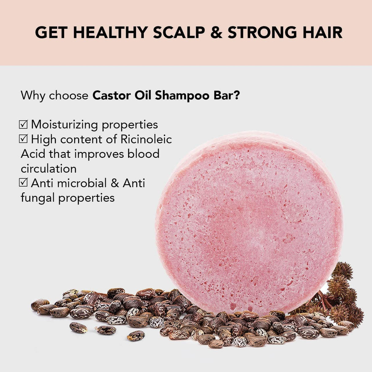 aceite de ricino profesional - Champú ecológico sin botella