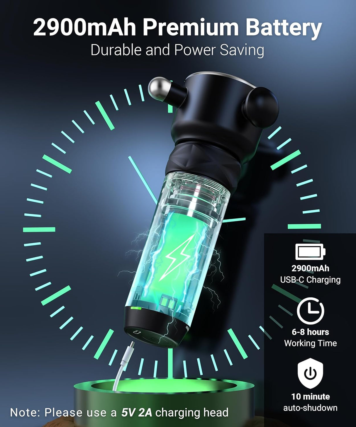 Masajeador Muscular HYAKO - Alivio Dolor y Terapia Puntos