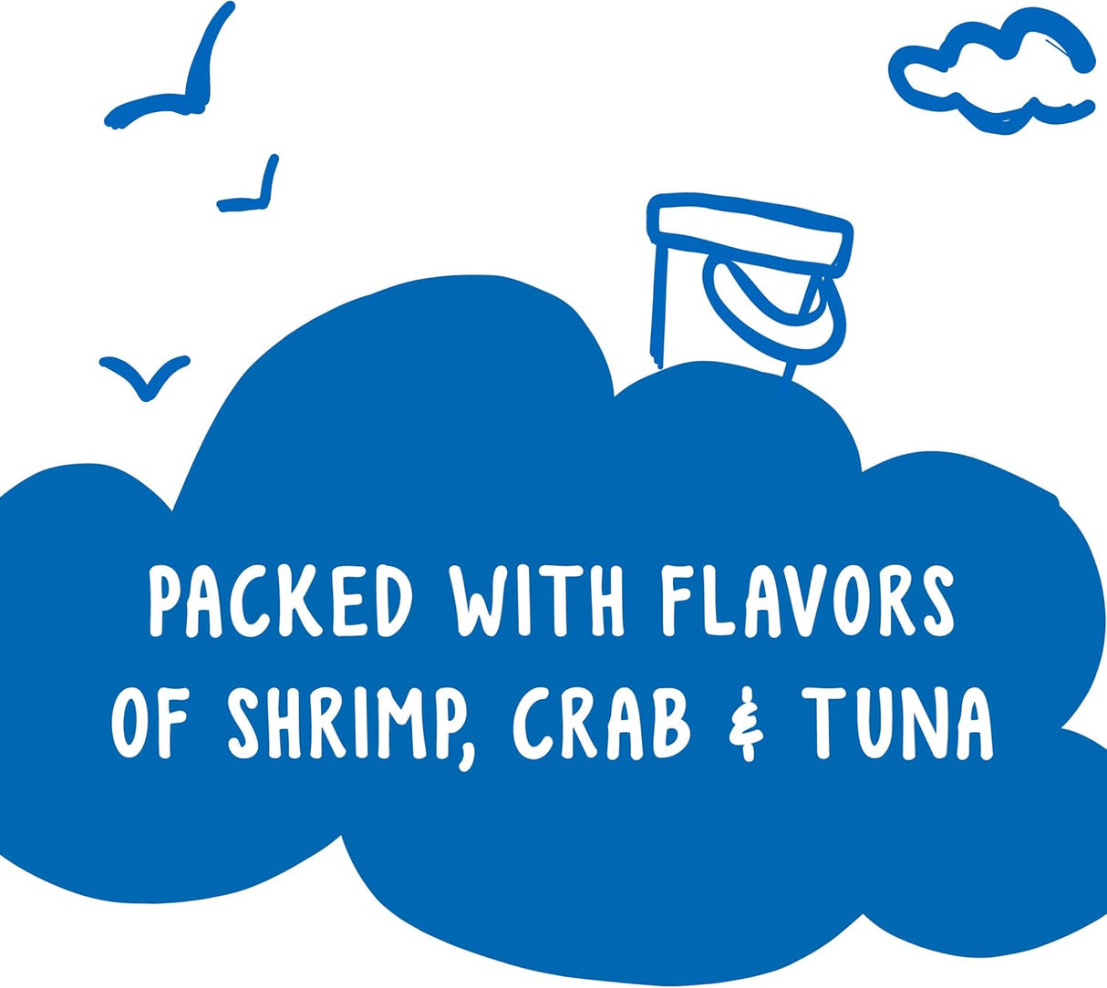 Golosinas para gatos mezcla de fiesta para la playa