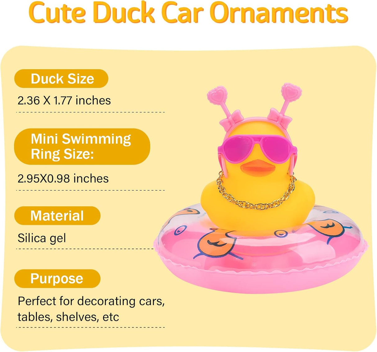 Juguetes para el Baño rosado de pato