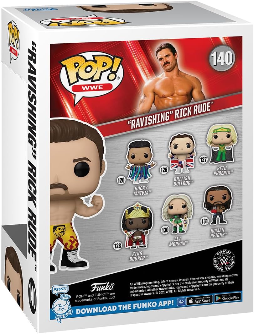 Funko Pop! WWE: Rick Rude 60 Aniversario - Edición Especial