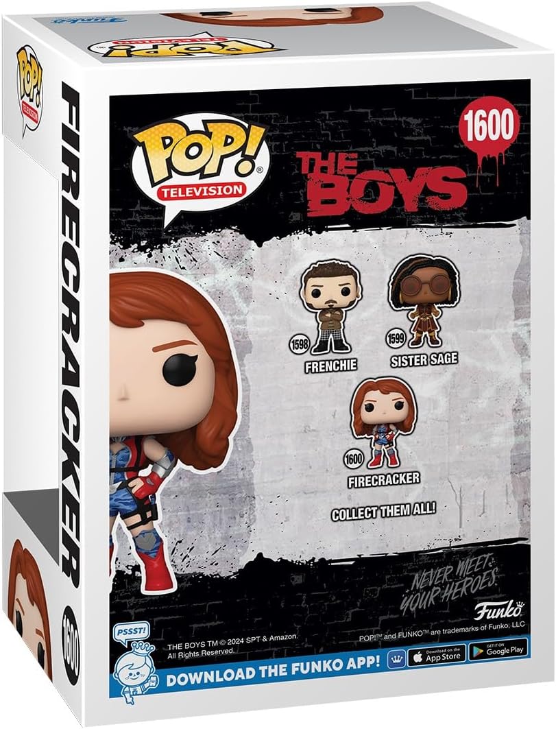 Funko Pop! TV: The Boys - Figura Firecracker Coleccionable
