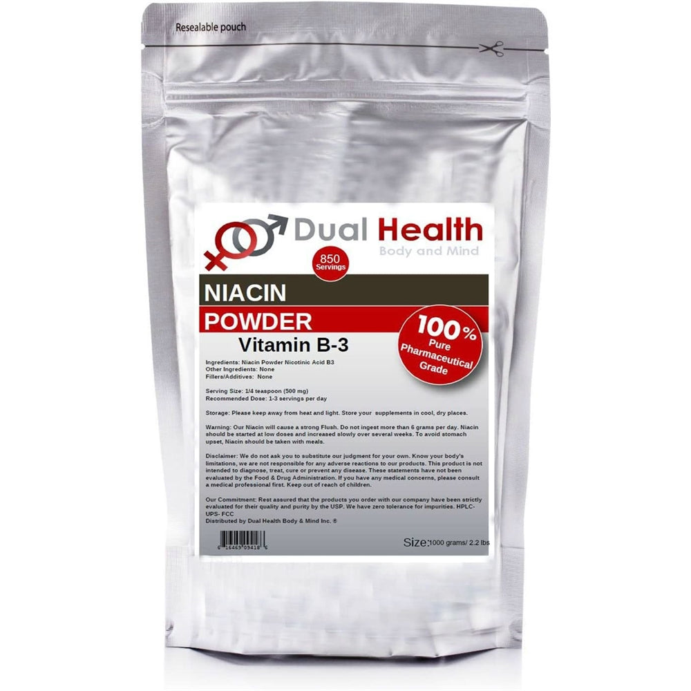 Suplemento Niacina 2.2 libras de polvo de Vitamina B3