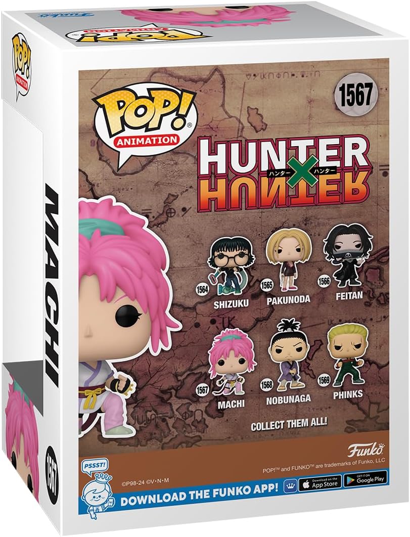Funko Pop! Anime: Hunter x Hunter - Figura de Machi Coleccionable
