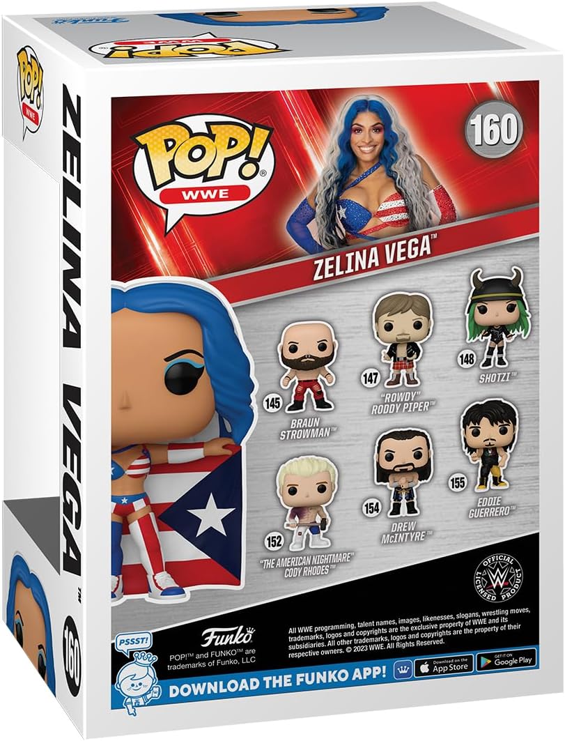 Funko POP! WWE Zelina Vega - Figura Coleccionable - LWO
