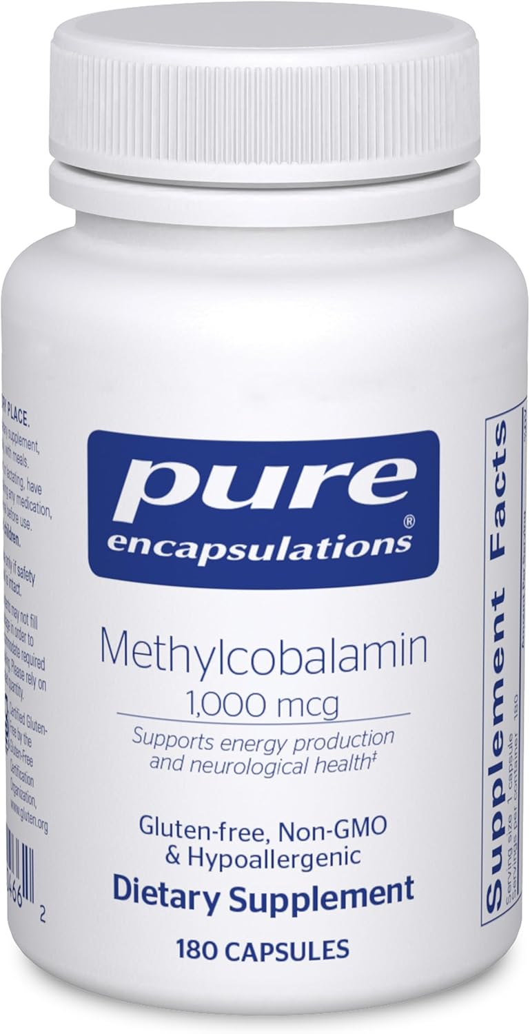 Suplemento B12 Methylcobalamin 1,000 mcg - Pure Encapsulations