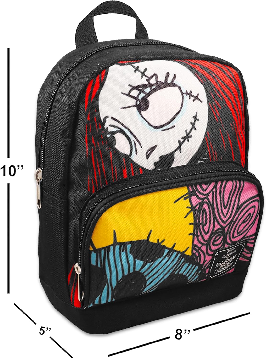 Mochila Mini Nightmare Before Christmas - Sally 10 con bolsillo