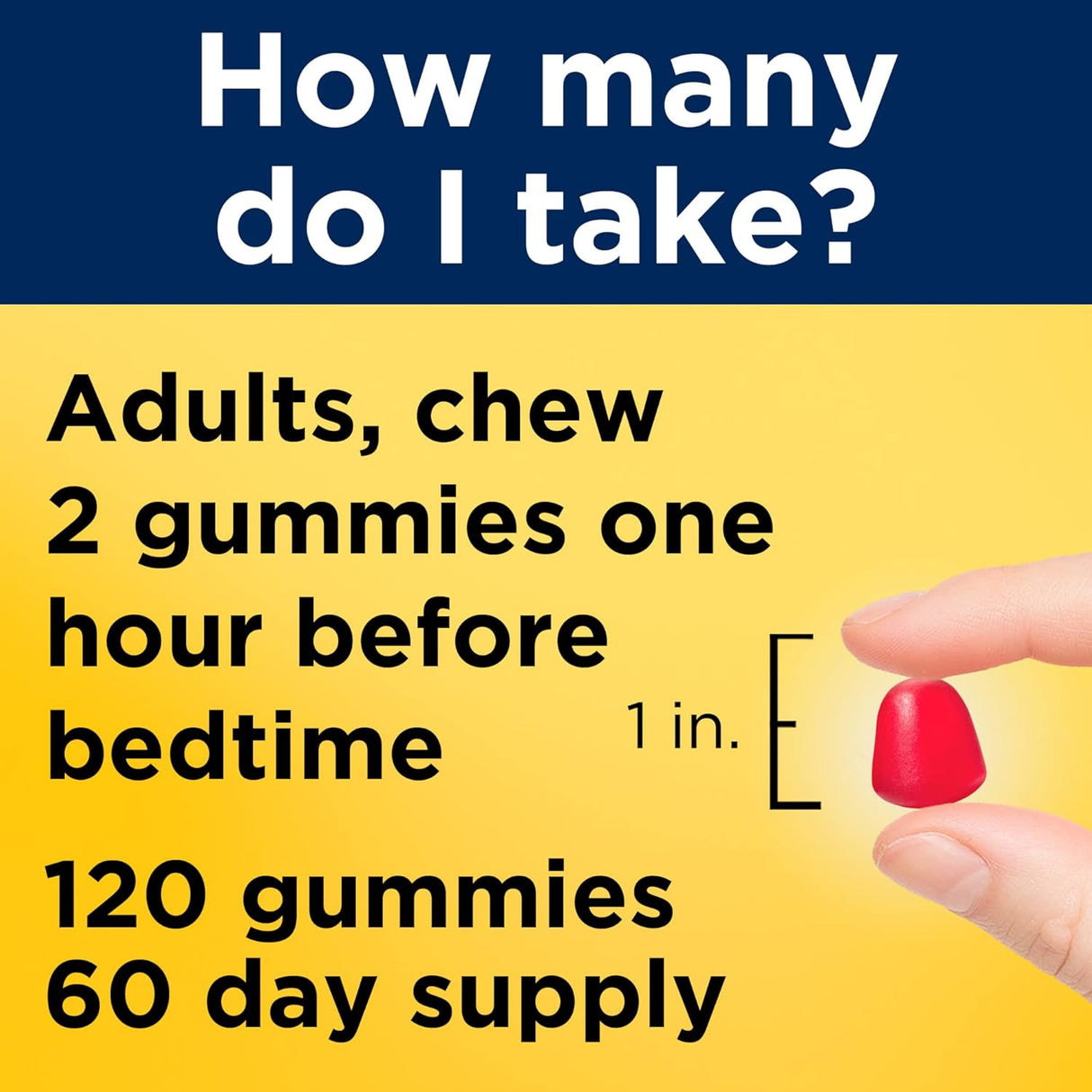 gomitas Nature Made fresa, 120 unidades paquete de 1 10 mg