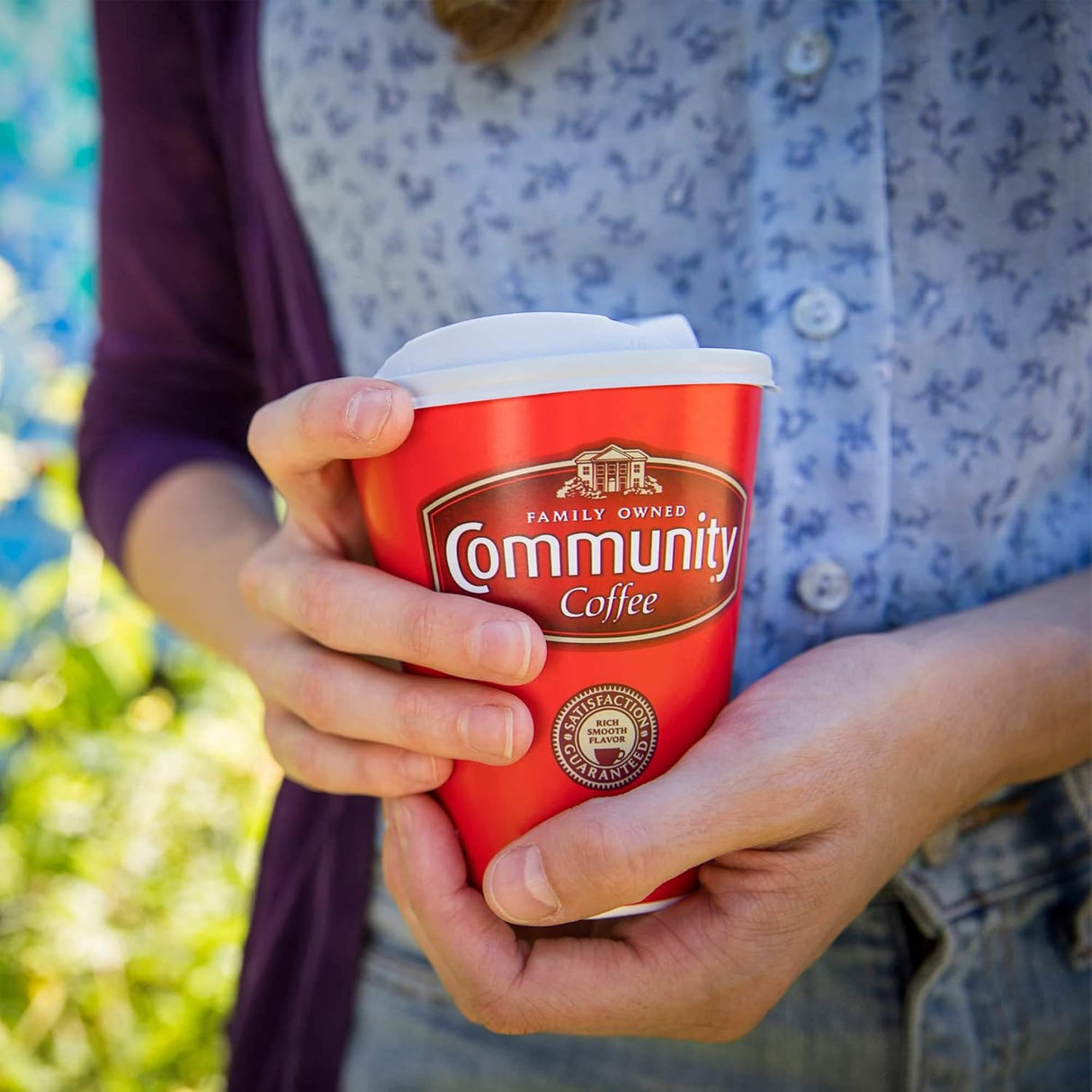 Community Coffee Signature Blend, paquetes de café premedido de tostado oscuro, bolsa de 2.5 onzas (caja de 40)