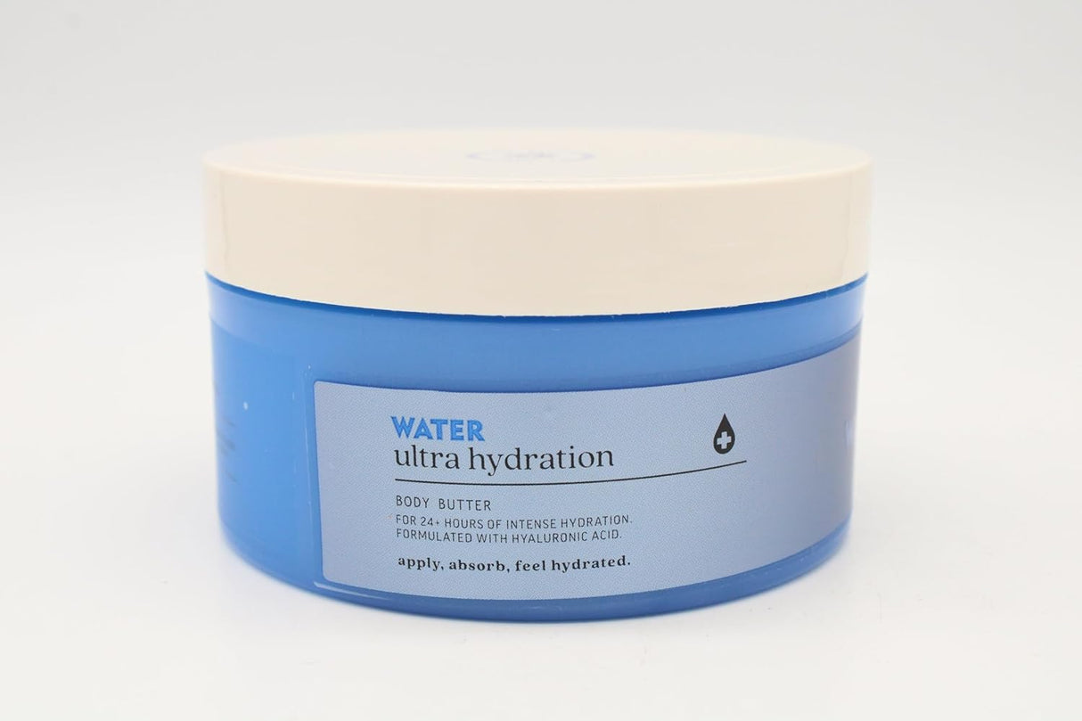 Manteca Corporal Ultra Hidratante Agua, 6.5 oz