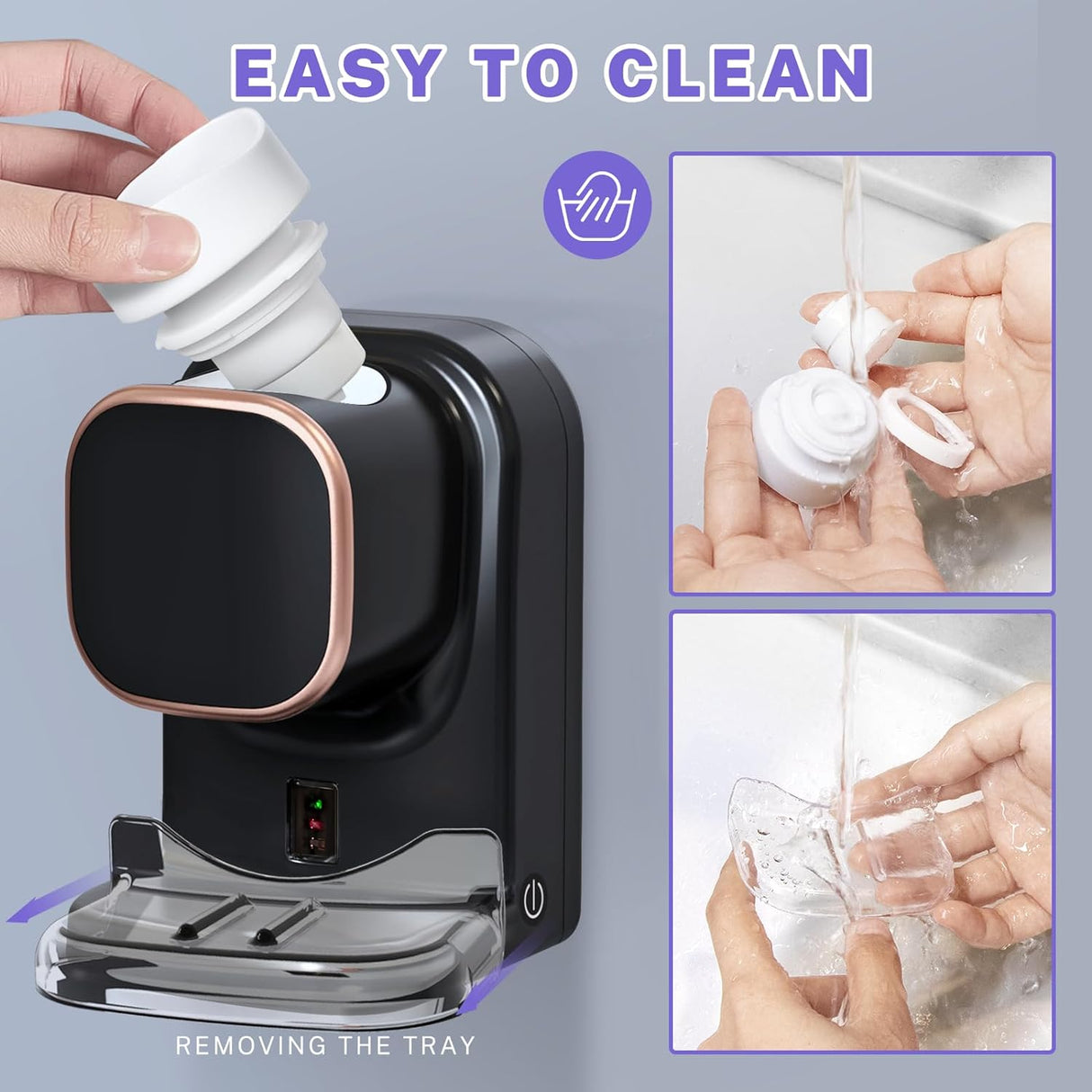 Dispensador automático de pasta de dientes eléctrico