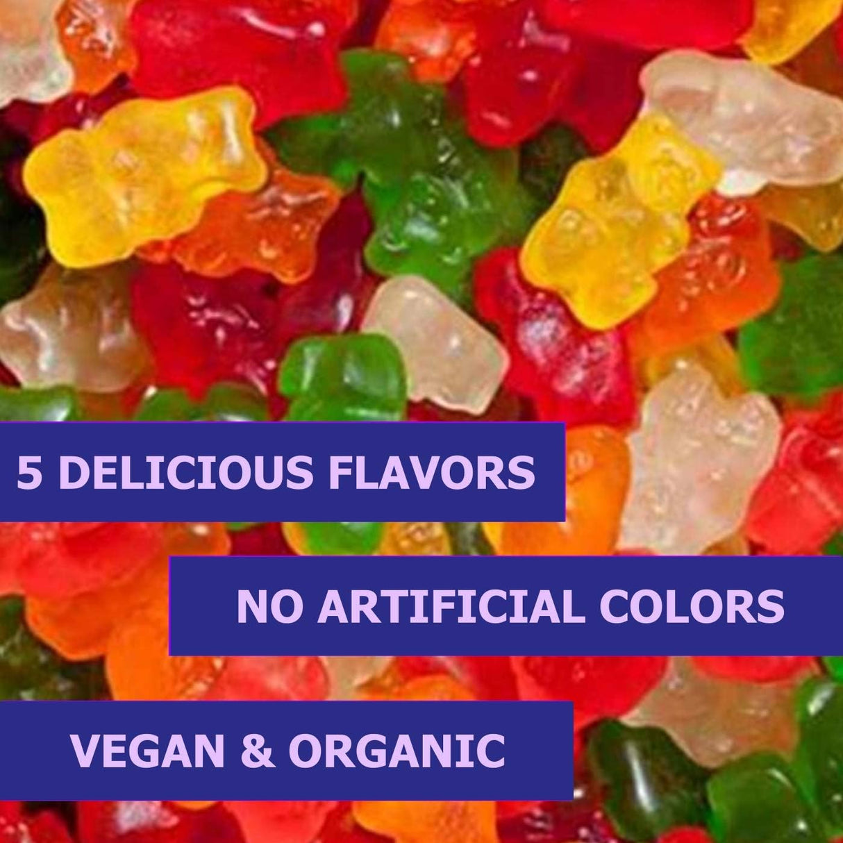 Suplemento Gomitas de cáñamo para dormir de triple acción