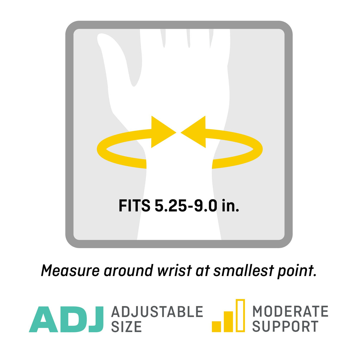 Muñequera ajustable