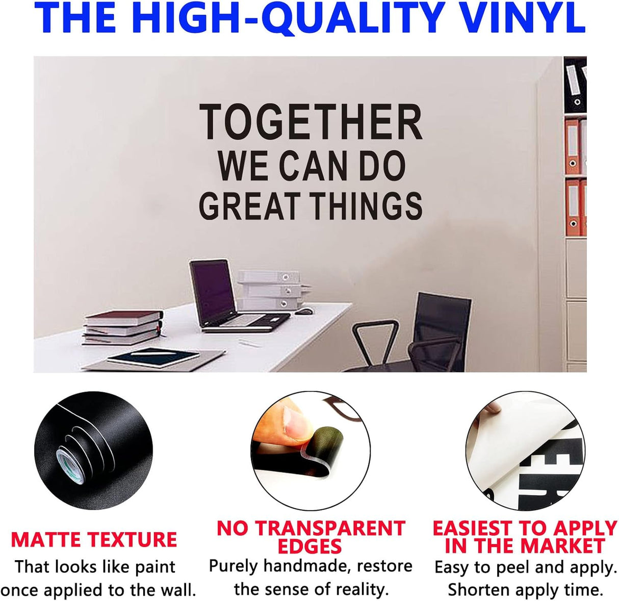 Vinilo Decorativo de Equipo, Fácil Aplicación, 28.6x15