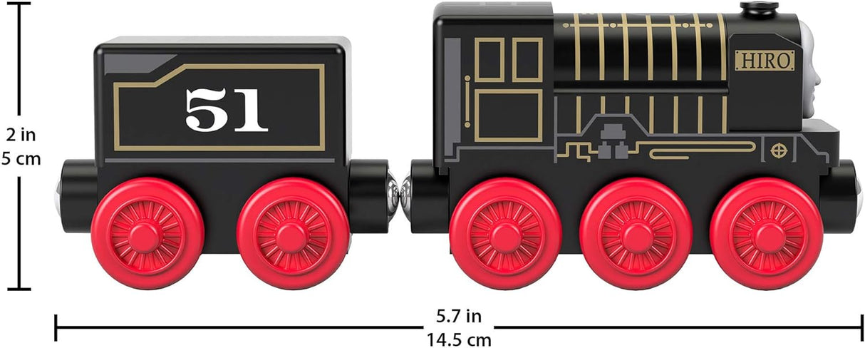 Tren de Madera Fisher-Price, Hiro, juguete educativo para niños