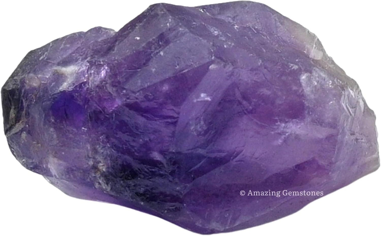 2 piezas de cristales crudos de amatista y piedras curativas