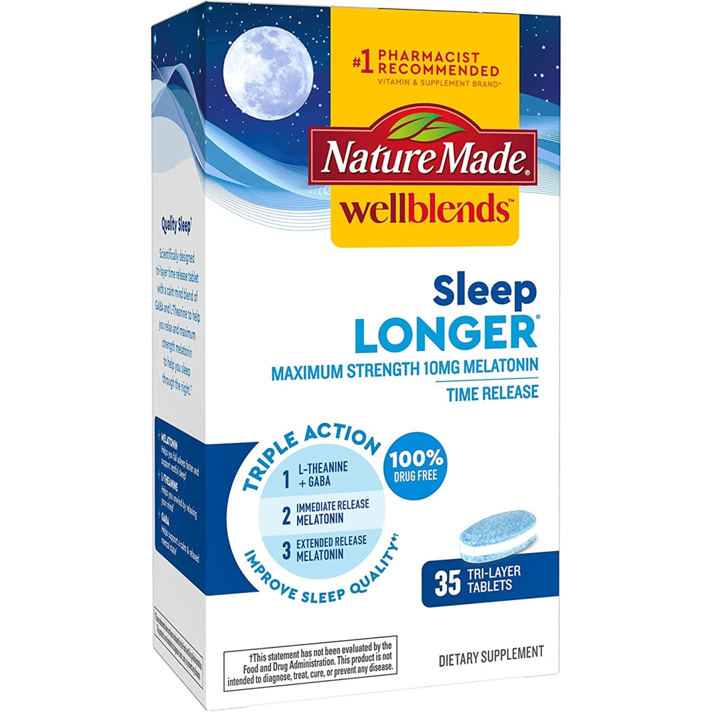 Nature Made Wellblend Sleep Longer, 10 mg