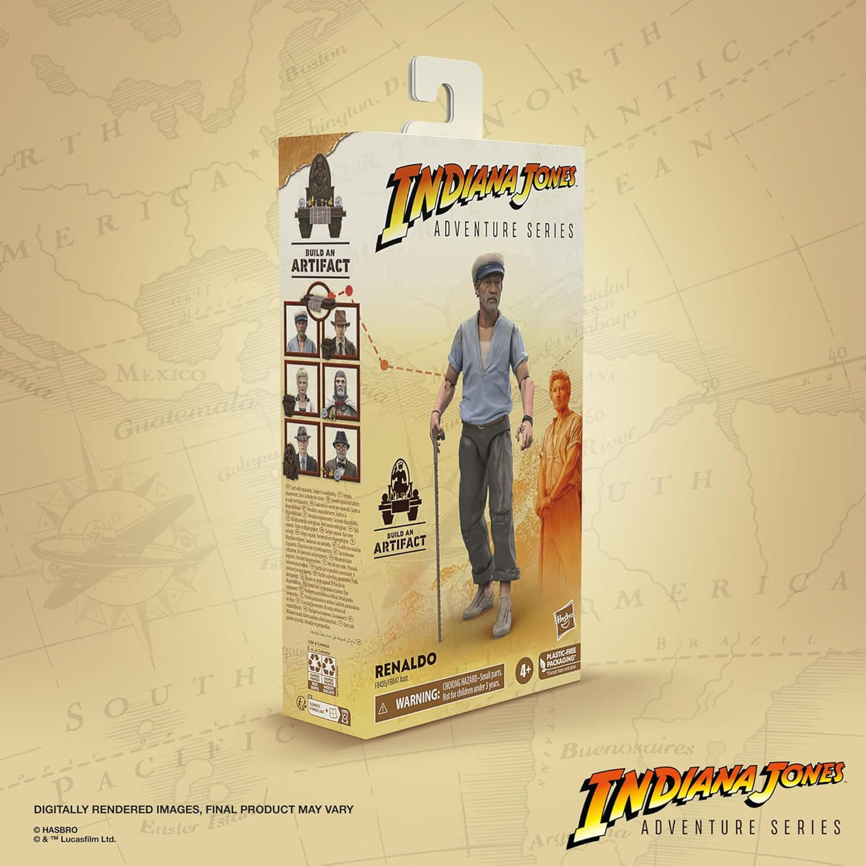 Figurita de Acción Renaldo Indiana Jones 6 para Niños 4+