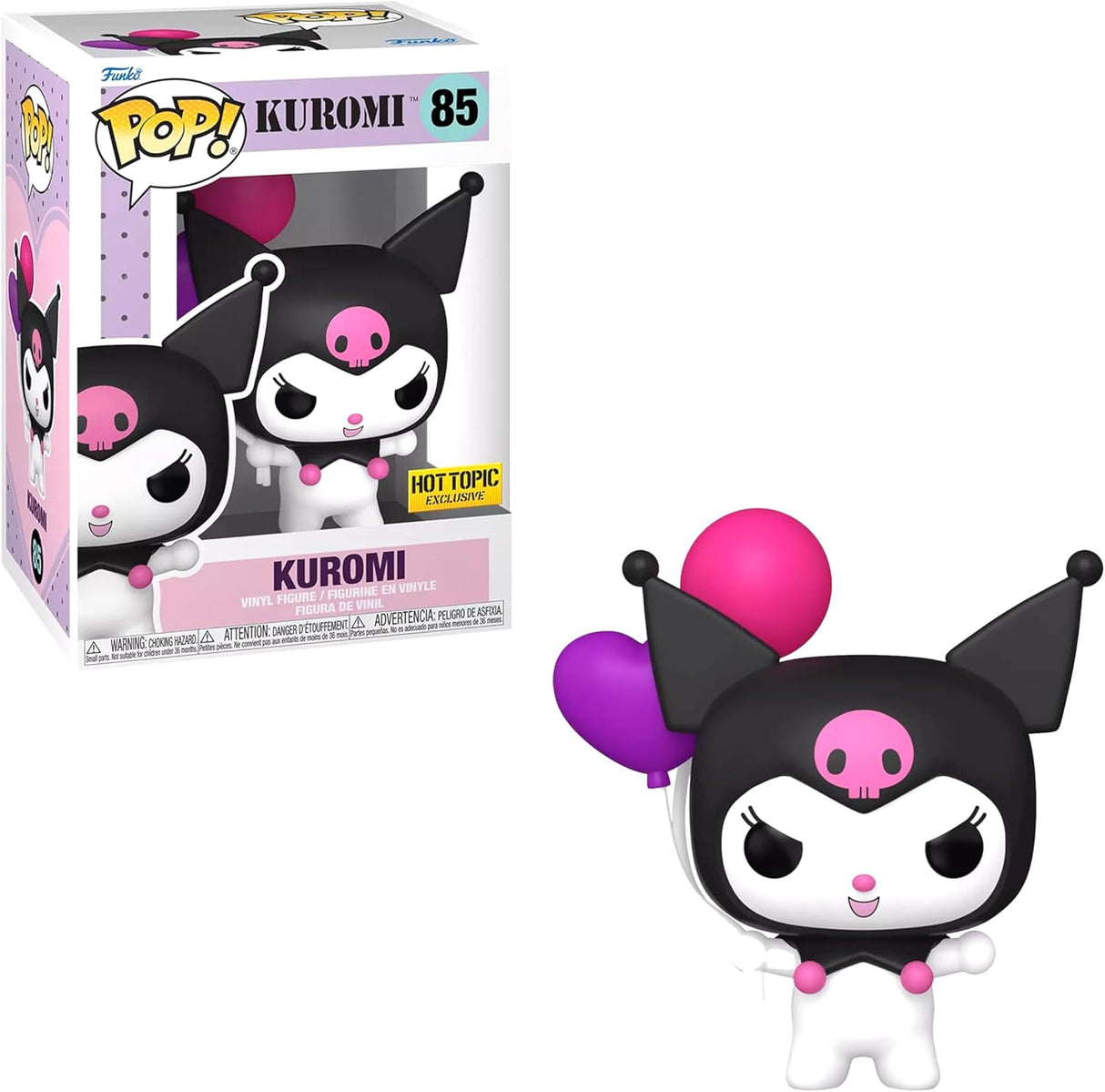 Figurita Funko Pop! Kuromi con Globos Exclusiva #85