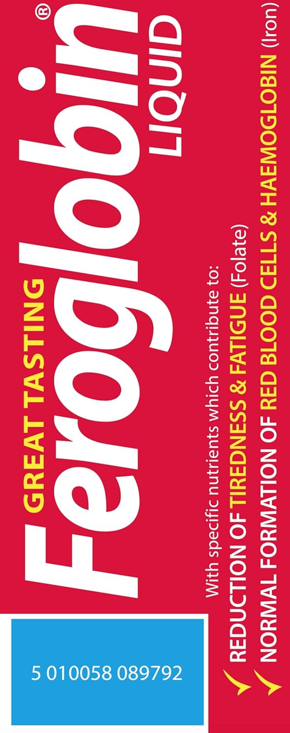 Suplemento Feroglobina Suave Hierro y Líquido Nutrientes