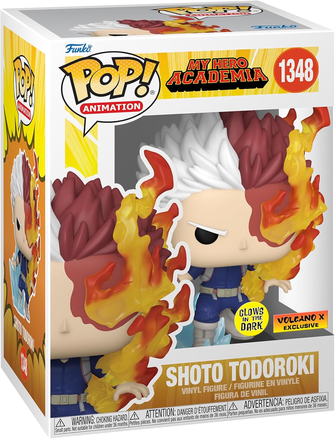 Funko POP! My Hero Academia Shoto Todoroki Exclusivo Brilla en la Oscuridad