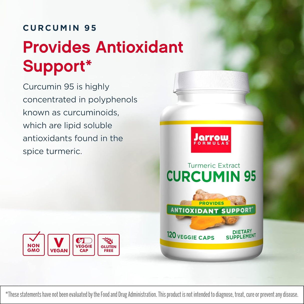 Suplementos Curcumin 95 de Jarrow Formulas