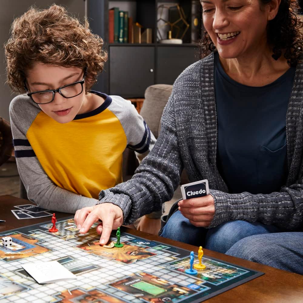 Juego Cluedo para Niños, Aventura Familiar, 2-6 Jugadores