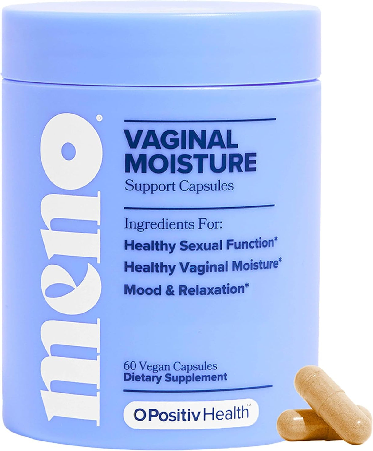 MENO Cápsulas Apoyo Humedad Vaginal, Sin Hormonas, 30 Servs