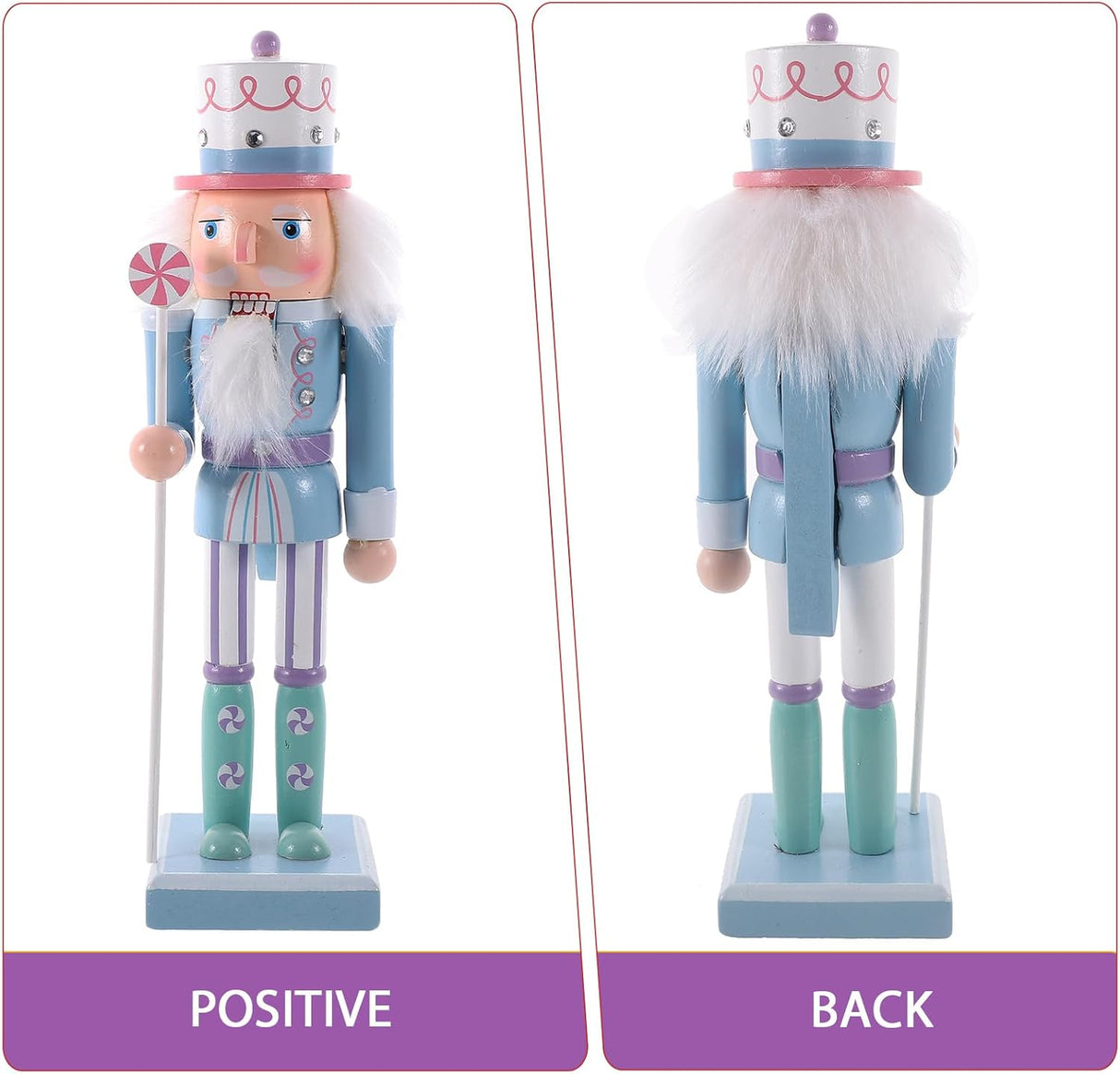 Adorno de Madera Soldado de Nuez para Navidad - Figuras Clásicas