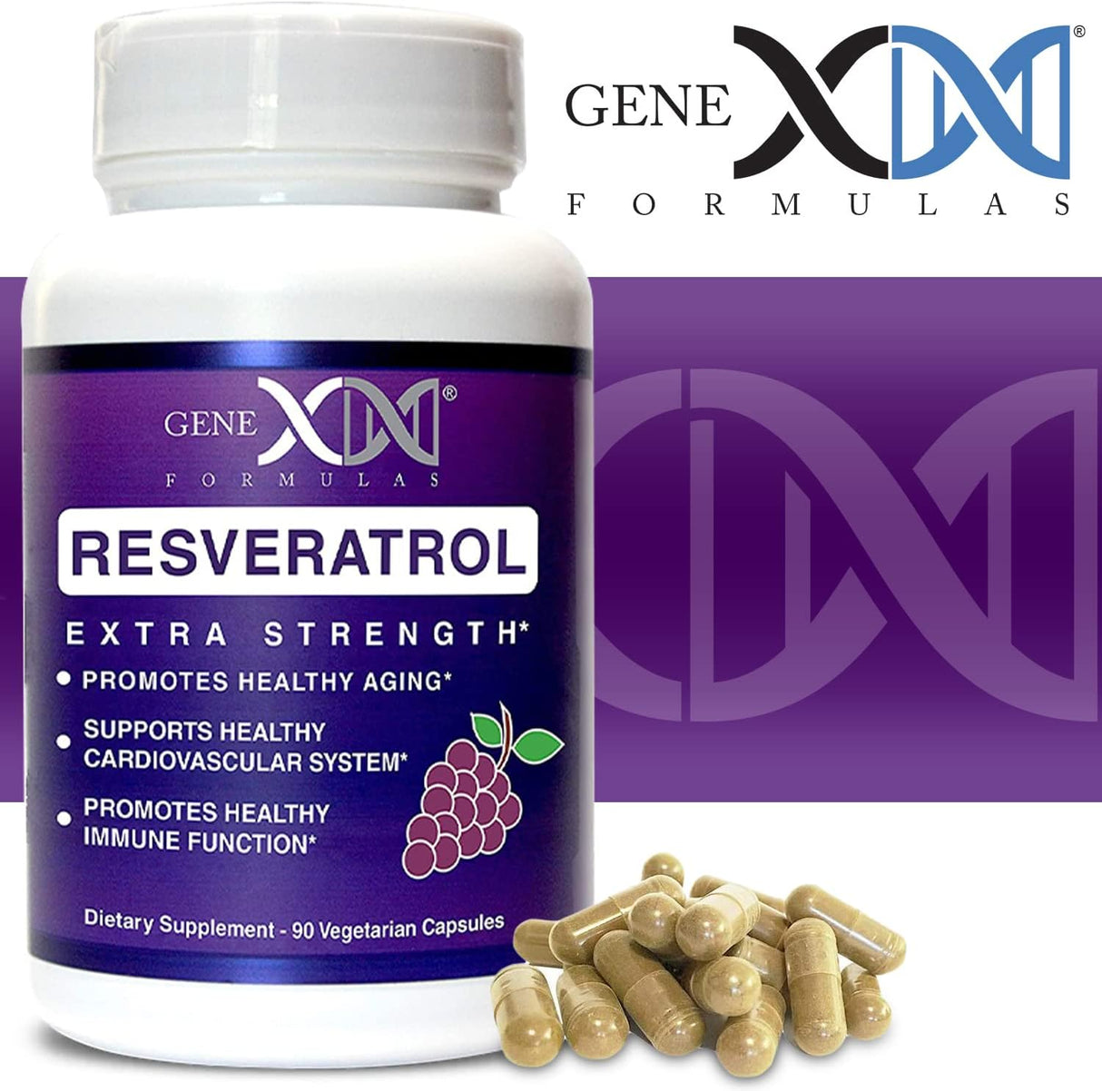 Suplementos Alimenticios Resveratrol con bioperina