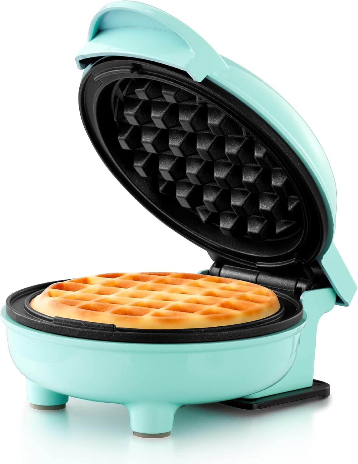 Mini Waffle Maker Holstein, Antiadherente, 4 pulgadas, Rápido