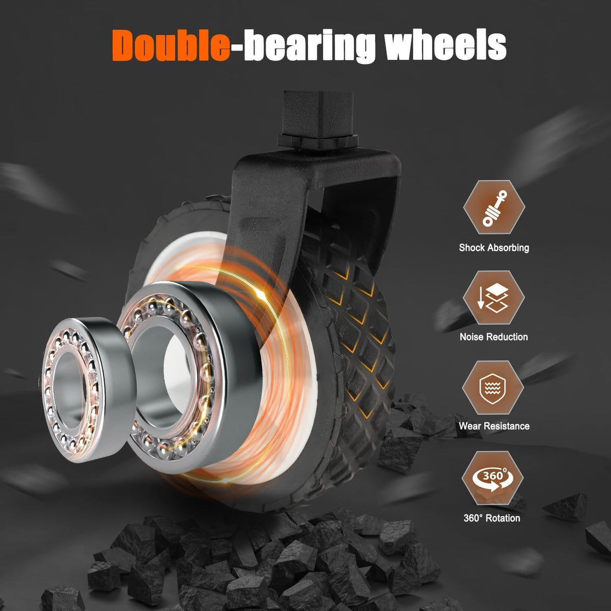 Carro Plegable Grande, Carro de Playa, Resistente, Modelo X123