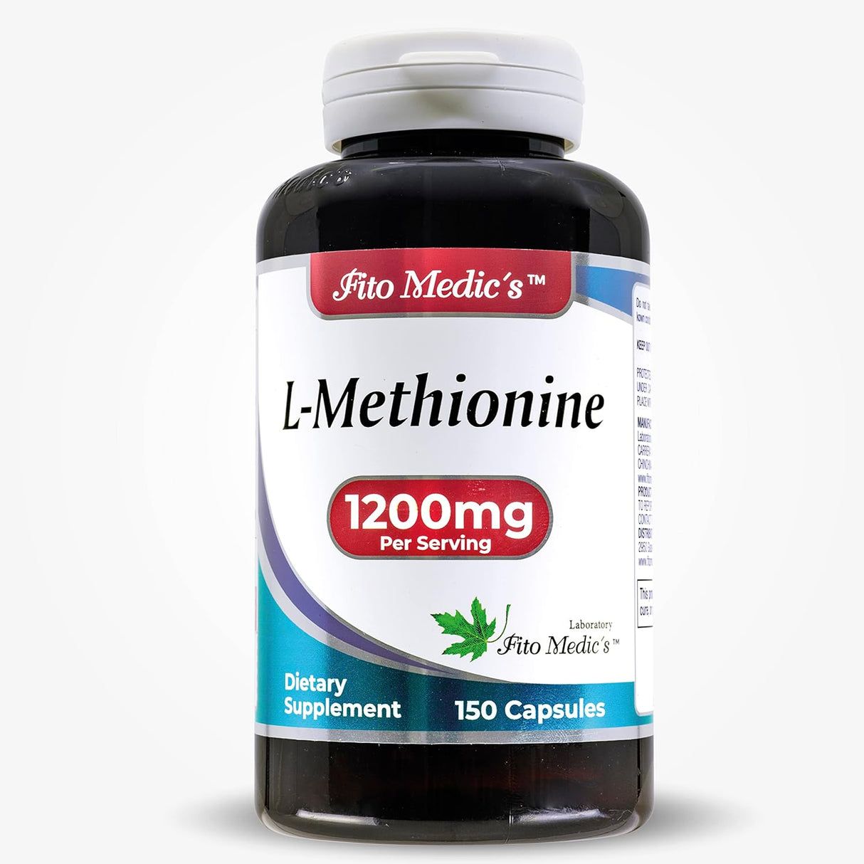 Suplemento FITO MEDICS Metionina L Metionina 1200mg 150 cáp