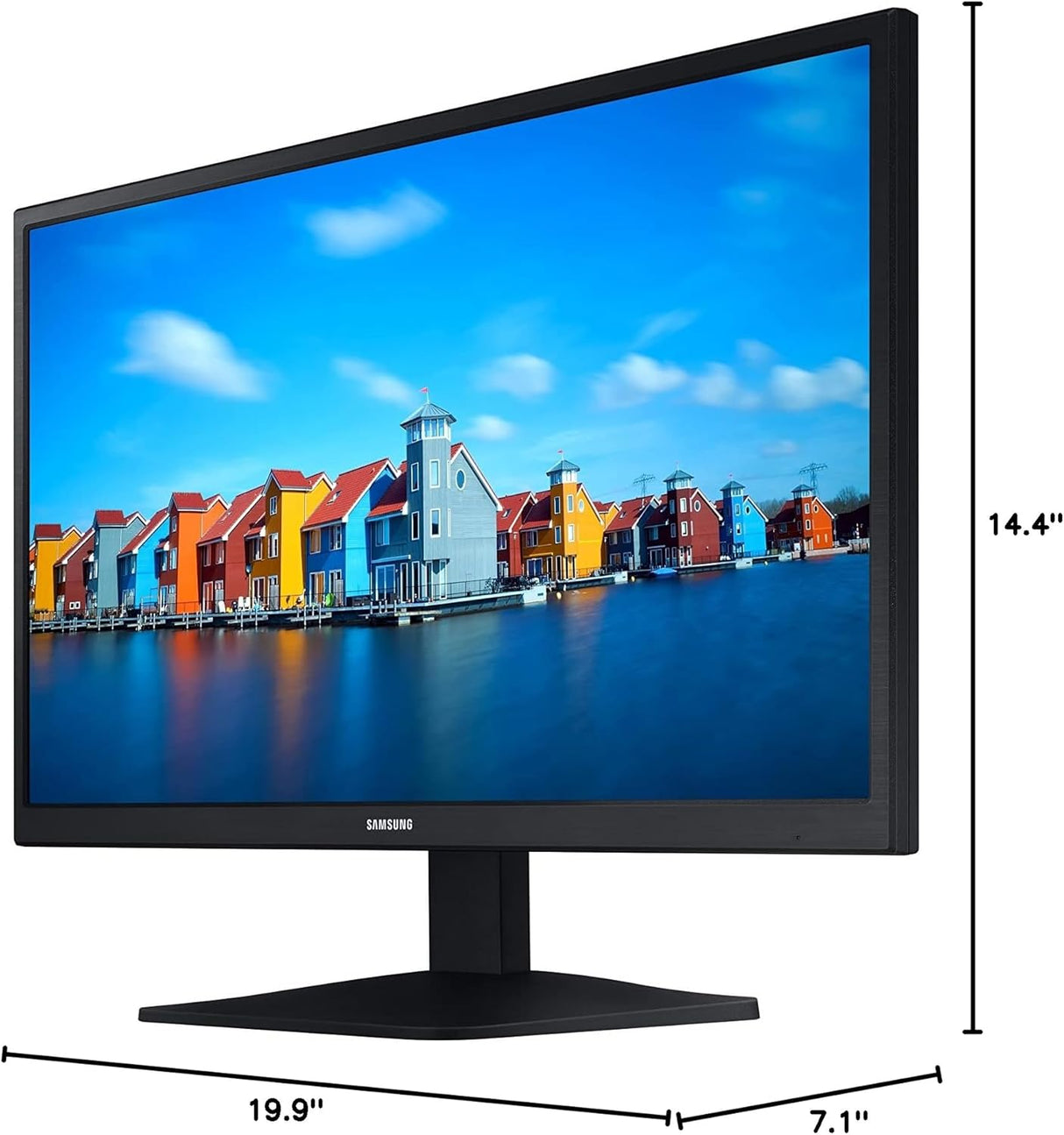 Monitor Samsung S33A 22 FHD 1080p, HDMI, VA, LS22A338NHNXZA