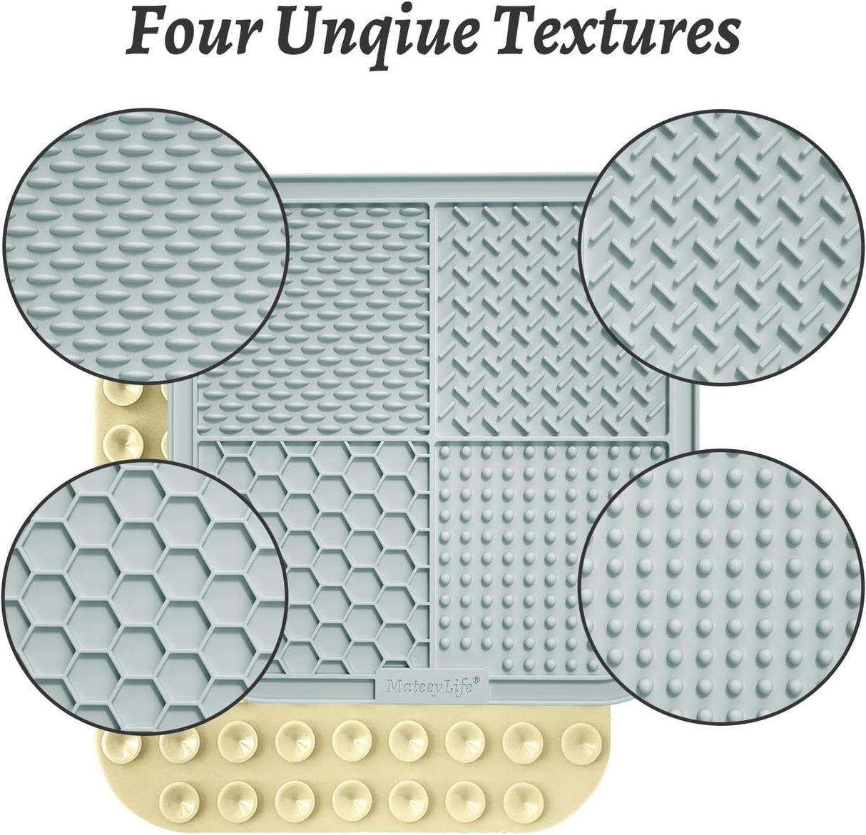 Alfombrilla grande para lamer perros 2 piezas