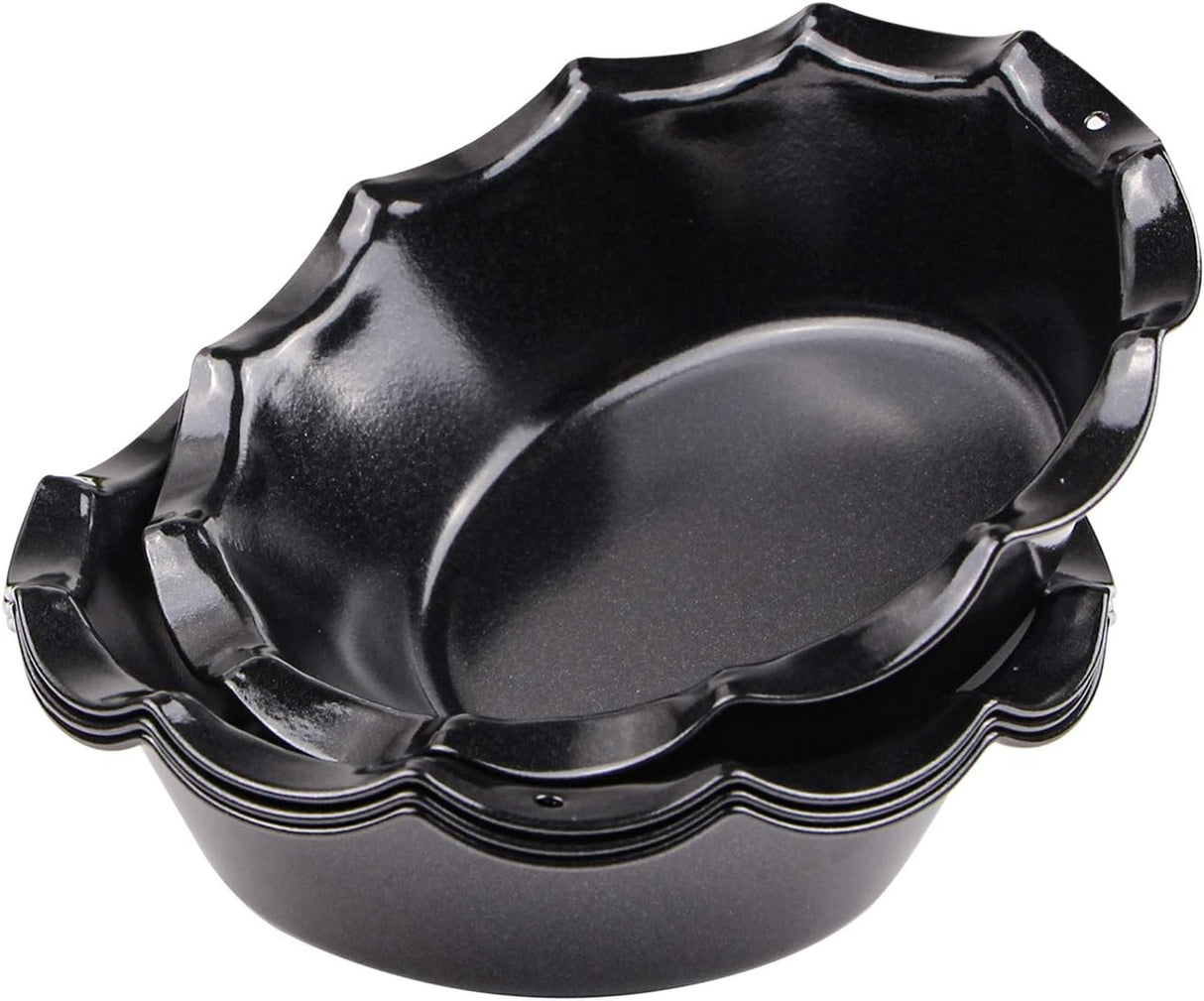 Moldes para tartas antiadherentes con bordes con volantes