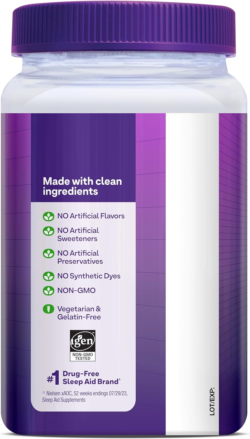 Natrol Gomitas suplementos para dormir de 5 mg para adulto