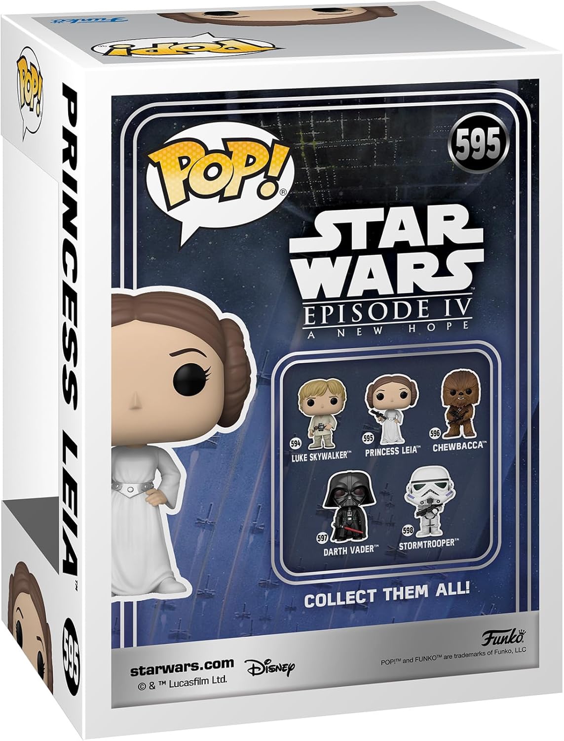 Funko Pop! Star Wars: Nuevos Clásicos - Princesa Leia
