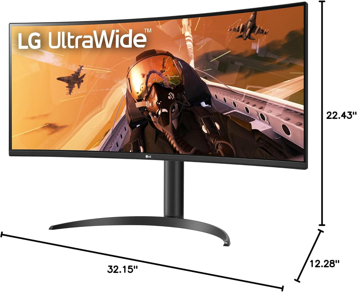 Monitor Curvo UltraWide QHD 34, LG, IPS, HDR 10, 34WQ73A-B