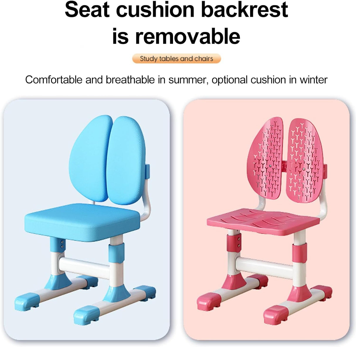 Set de Escritorio y Silla Infantil Ajustable con Cajón y Soporte