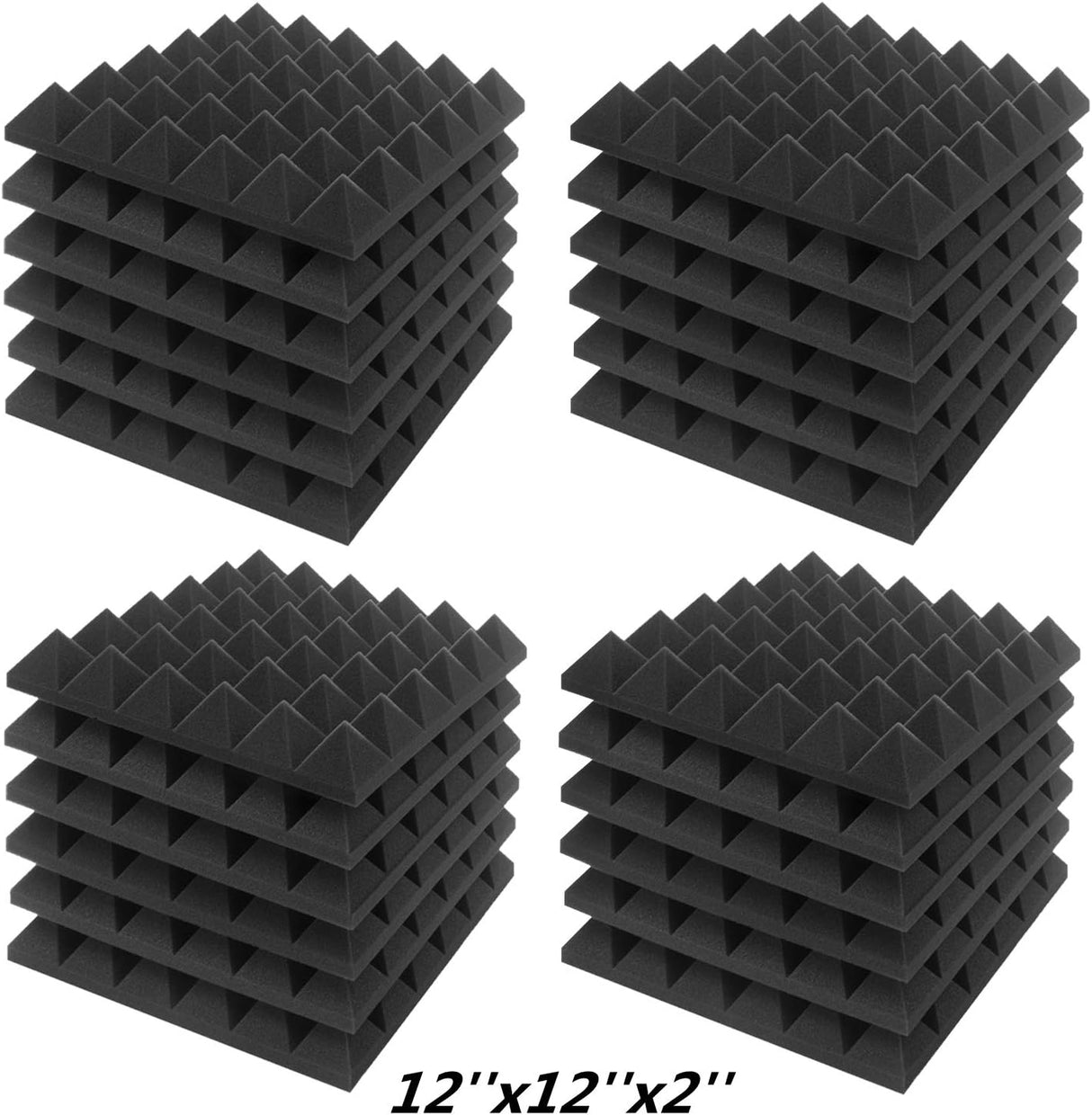 Paneles Acústicos JBER 2 X 12 Tratamiento Sonoro 24 Pck