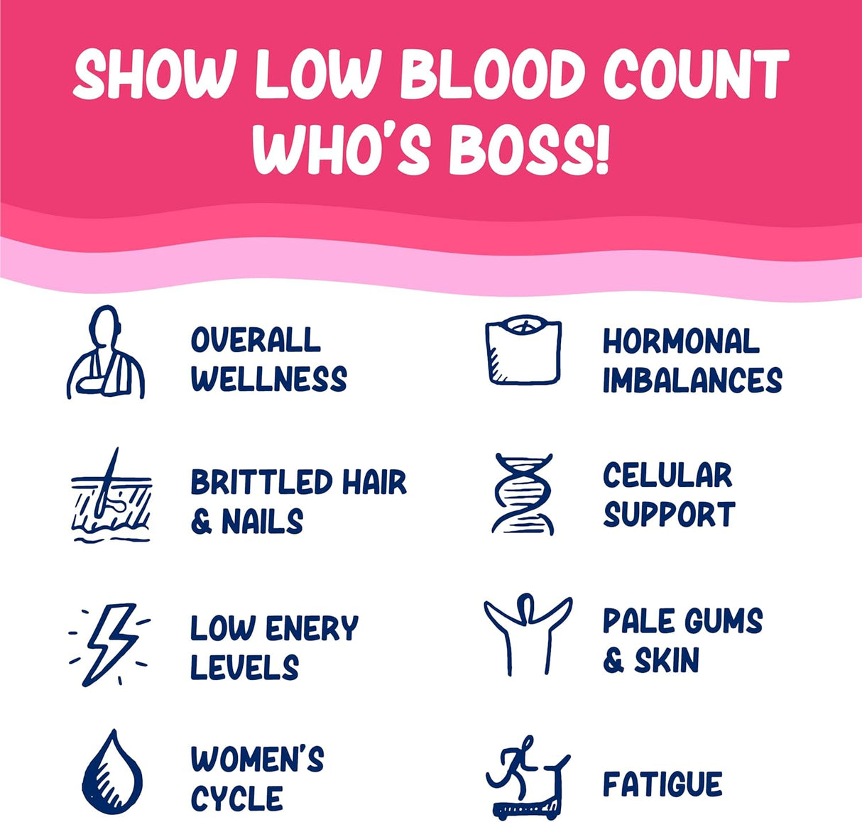 Suplemento Gotas de hierro para mujeres soporte diario vegan