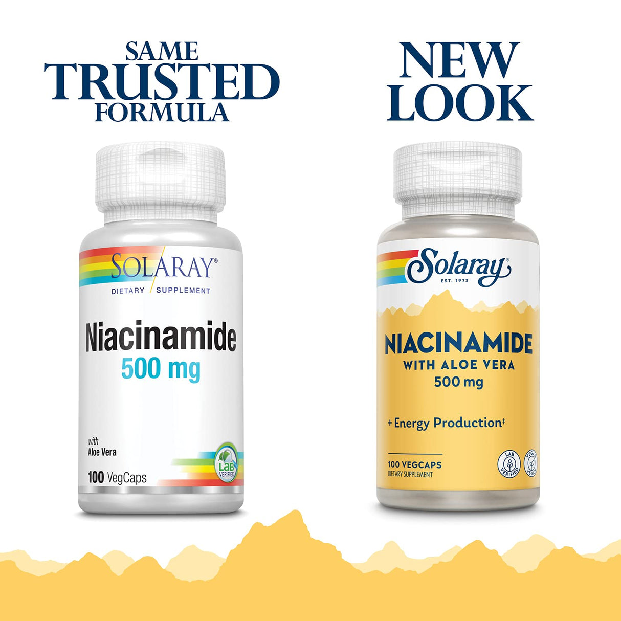 Suplemento Niacinamida 500 mg Vitamina B-3 Metabolismo 100un