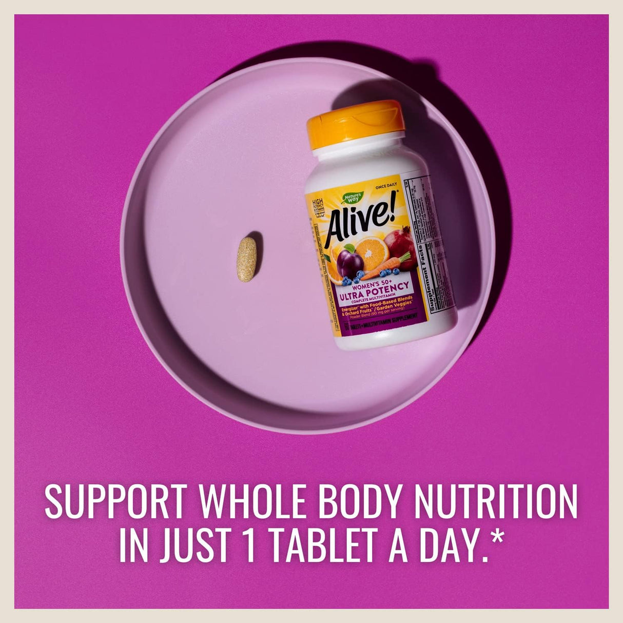 Multivitamínico completo apoya el bienestar del cuerpo e