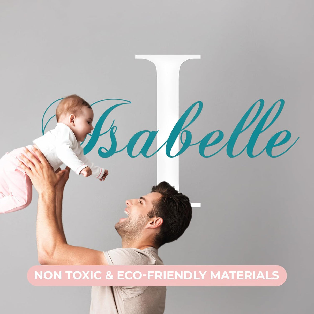 Decoración de Habitación Bebé Cryptonite Vinilo Personalizado