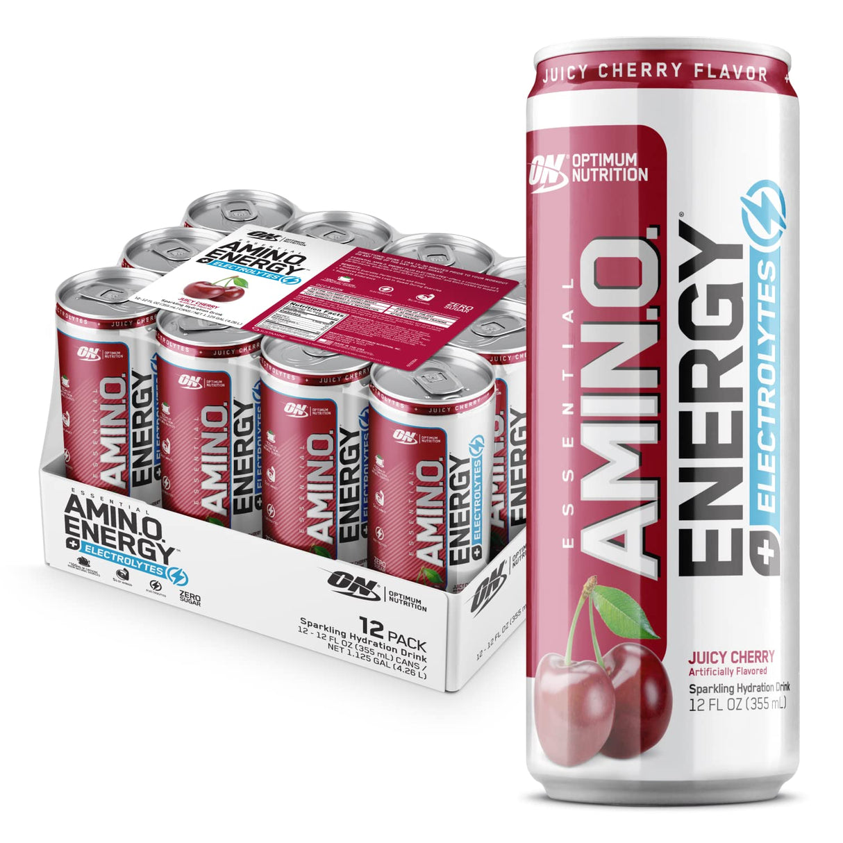 Suplemento Amino Energy Plus Electrolyte con aminoácidos 12