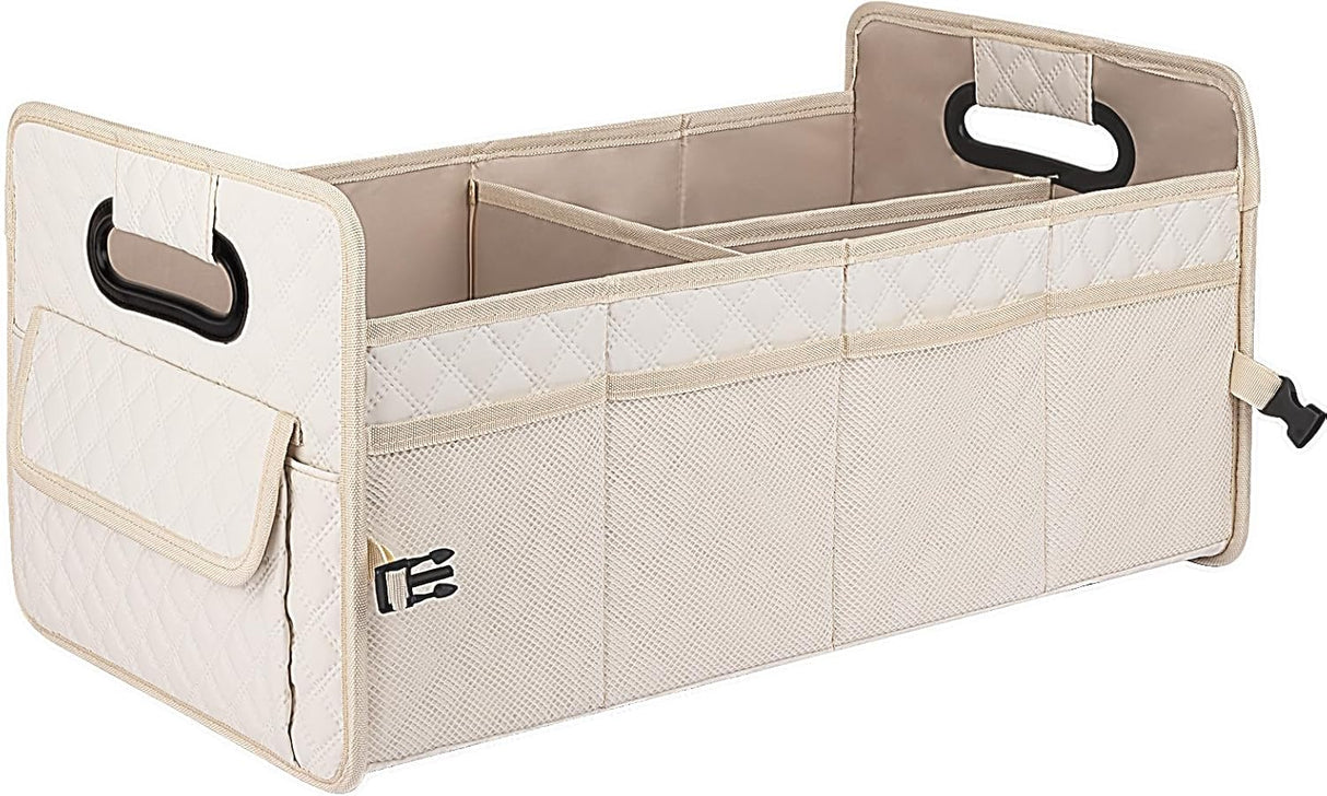 Organizador de Maletero JiatuA, Collapsible, Multi Compartimentos