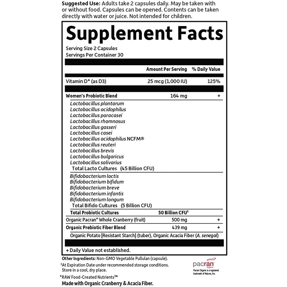 Suplementos Alimenticios probiótico tracto urinario